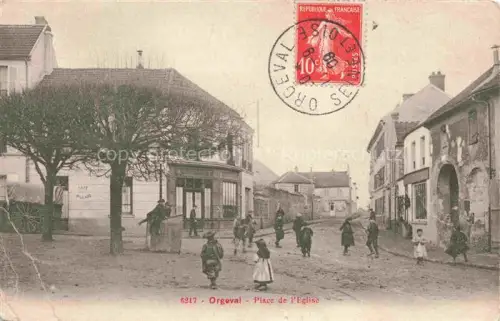 AK / Ansichtskarte Orgeval  78 Yvelines Place de l'Eglise