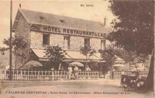 AK / Ansichtskarte Vallee de Chevreuse Palaiseau 91 Essonne Saint Remy les Chevreuses Hotel Restaurant du Lac