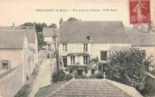 AK / Ansichtskarte Drocourt Mantes-la-Jolie 78 Yvelines Vue prise du Clocher Cote Nord