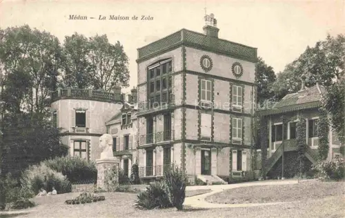 AK / Ansichtskarte Medan Saint-Germain-en-Laye 78 Yvelines La Maison de Zola