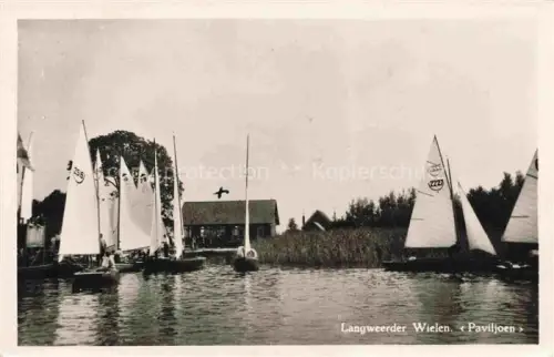 AK / Ansichtskarte Langweerder Wielen Langweer Friesland NL Paviljoen