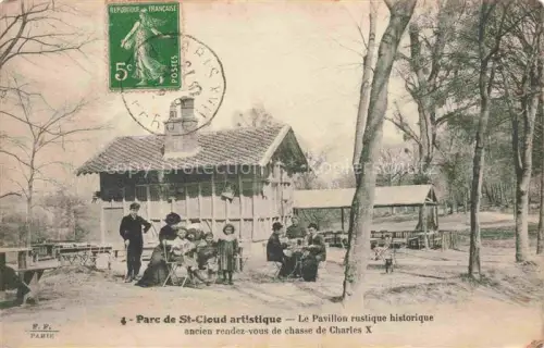 AK / Ansichtskarte SAINT-CLOUD Garches Nanterre92 Hauts-de-Seine Le Pavillon rustique historique ancien rendez vous de chasse de Charles X
