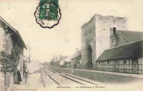 AK / Ansichtskarte Mennetou-sur-Cher Romorantin-Lanthenay 41 Loir-et-Cher Le Passage a Niveau