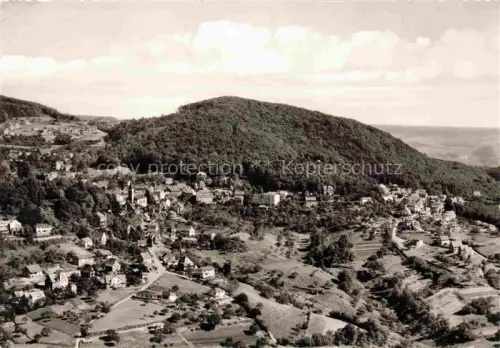 AK / Ansichtskarte Lindenfels Odenwald Hessen Odenwald Huegellandschaft Wohnhaeuser Felder Kirche Wald Dorf