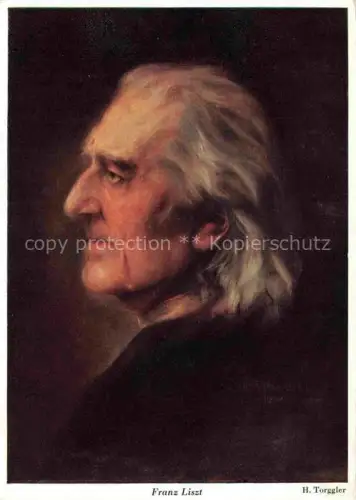 AK / Ansichtskarte LISZT Franz (1811-1886) Komponist H. Torggler Walter Classen Zuerich