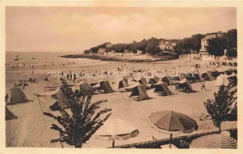 AK / Ansichtskarte SAINT-PALAIS-SUR-MER Rochefort 17 Charente-Maritime La-Plage Pointe-Nord Strand Zelte Sonnenschirm Strandgaeste Meer Kueste Villen