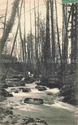 AK / Ansichtskarte Cozanne (Vallee) Cormot-le-Grand BEAUNE 21 Cote-d Or Vallée-de-la-Cozanne Bach Felsen Wald Baeume Wasserfall