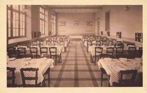 AK / Ansichtskarte NIORT 79 Deux-Sevres Lycée-de-Jeunes-Filles Réfectoire Speisesaal Tische Stuehle Tischdecken Fenster