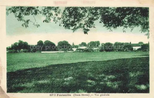 AK / Ansichtskarte Fontenille-Saint-Martin-d Entraigues NIORT 79 Deux-Sevres Wiese Baeume Dorf Gehoefte Hecken Weide