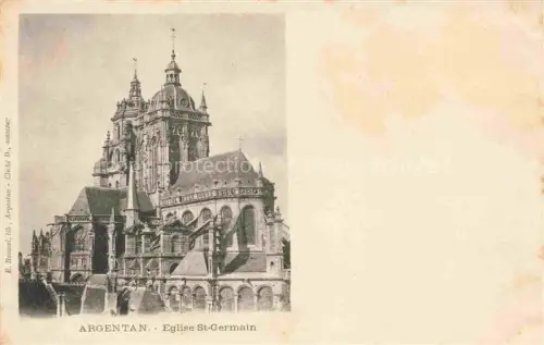 AK / Ansichtskarte ARGENTAN 61 Orne Eglise Saint Germain