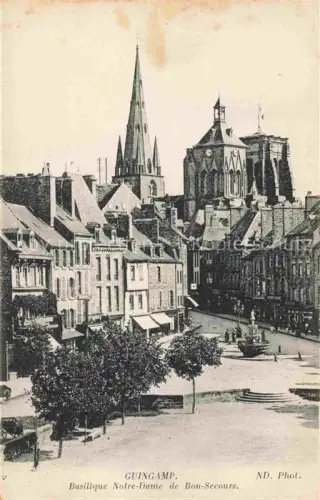 AK / Ansichtskarte GUINGAMP 22 Cotes-d Armor Basilique Notre Dame de Bon-Secours