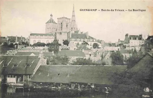 AK / Ansichtskarte GUINGAMP 22 Cotes-d Armor Bords du Trieux et la Basilique