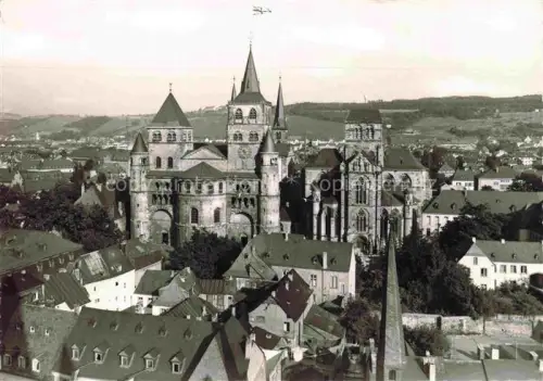 AK / Ansichtskarte TRIER  CITY Dom Liebfrauenkirche Trierer-Dom Altstadt Daecher Panorama Kirche