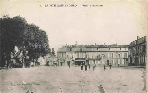 AK / Ansichtskarte Sainte-Menehould 51 Marne Place d'Austerlitz