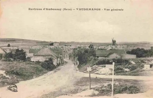 AK / Ansichtskarte Vaudemange Chalons-en-Champagne 51 Marne Vue generale