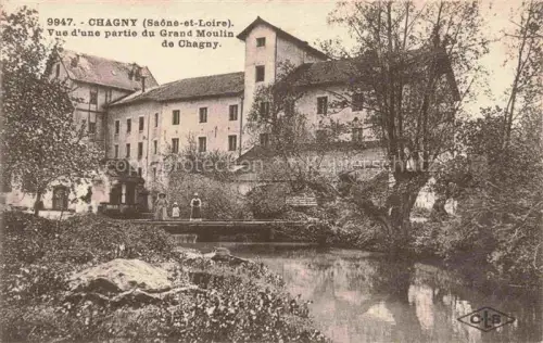 AK / Ansichtskarte Chagny  71 Saone-et-Loire Vue d'une partie du Grand Moulin de Chagny