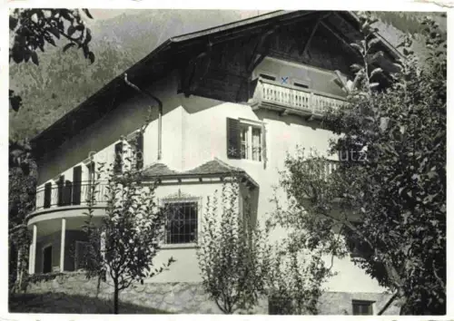 AK / Ansichtskarte Toell Partschins Suedtirol IT Haus-Wiesenegg Pension Garni Balkon Alpenhaus Garten Berge Meran