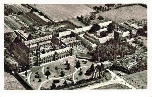 AK / Ansichtskarte TILBURG Noord-Brabant NL Koningshoeven-Abdij Kloster Trappisten Garten Felder Kreuzgang Kirche Luftbild