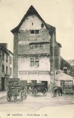 AK / Ansichtskarte PAIMPOL Saint-Brieuc 22 Cotes-d Armor Vieille maison