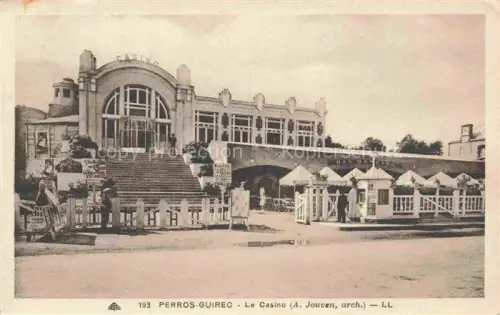 AK / Ansichtskarte PERROS-GUIREC Lannion 22 Cotes-d Armor Le Casino
