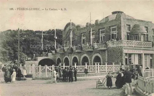 AK / Ansichtskarte PERROS-GUIREC Lannion 22 Cotes-d Armor Le Casino