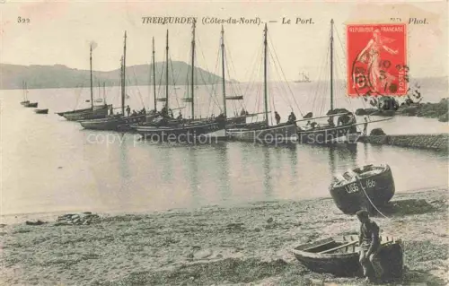 AK / Ansichtskarte TREBEURDEN Lannion 22 Cotes-d Armor Le port