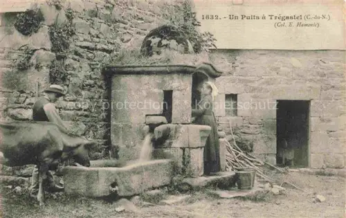 AK / Ansichtskarte Tregastel LANNION 22 Cotes-d Armor Un puits