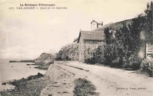 AK / Ansichtskarte Val-Andre Saint-Brieuc 22 Cotes-d Armor Quai de la Guérette