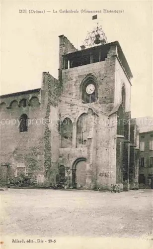 AK / Ansichtskarte DIE 26 Drome La Cathédrale Monument Historique