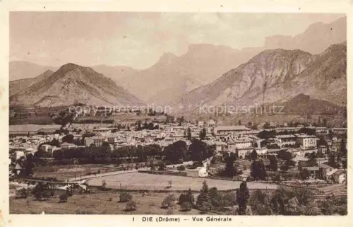 AK / Ansichtskarte DIE 26 Drome Vue générale
