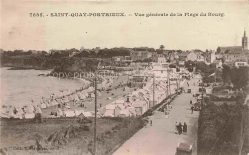 AK / Ansichtskarte Saint-Quay-Portrieux 22 Cotes-d Armor Vue générale de la Plage du Bourg