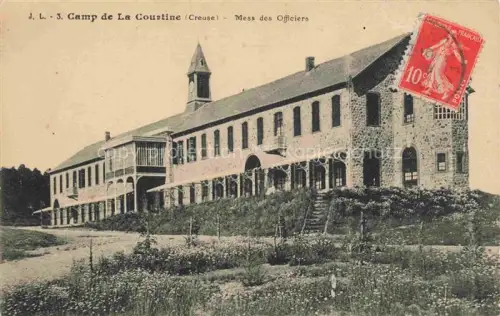 AK / Ansichtskarte Camp de la Courtine Aubusson 23 Creuse Mess des Officiers