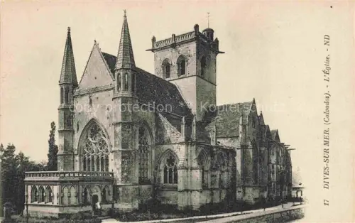 AK / Ansichtskarte Dives-sur-Mer CABOURG LISIEUX 14 Calvados Eglise