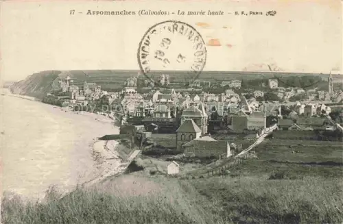 AK / Ansichtskarte Arromanches-les-Bains Bayeux 14 Calvados Vue générale à marée haute