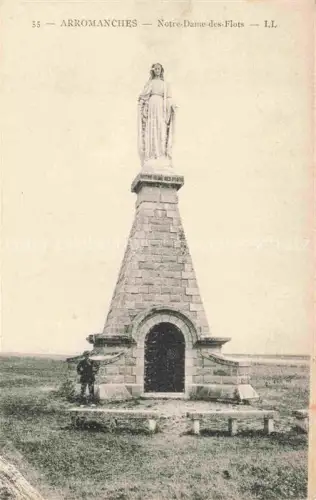 AK / Ansichtskarte Arromanches-les-Bains Bayeux 14 Calvados Notre-Dame-des-Flots Monument