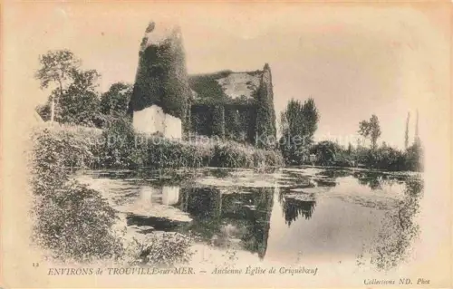 AK / Ansichtskarte Criqueboef Criquebeuf-en-Caux LE-HAVRE 76 Seine-Maritime Ancienne église