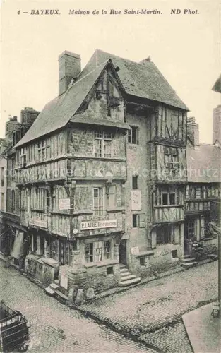 AK / Ansichtskarte BAYEUX 14 Calvados Maison de la Rue Saint-Martin