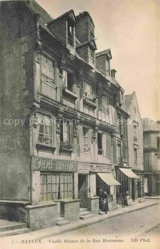AK / Ansichtskarte BAYEUX 14 Calvados Vieille maison de la Rue Bienvenue