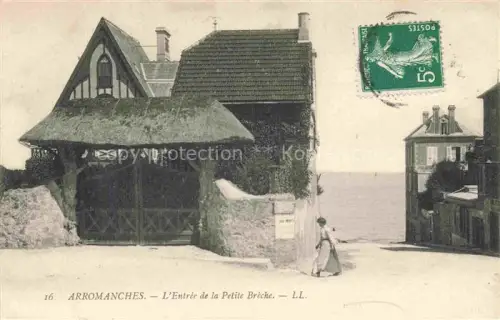 AK / Ansichtskarte Arromanches-les-Bains Bayeux 14 Calvados L'entrée de la Petite Brèche