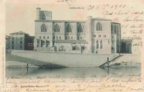 AK / Ansichtskarte Romans -sur-Isere VALENCE 26 Drome Eglise Saint-Barnard