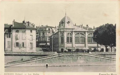 AK / Ansichtskarte Romans -sur-Isere VALENCE 26 Drome Les Halles