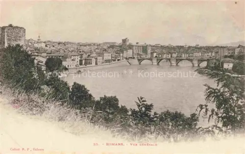 AK / Ansichtskarte Romans -sur-Isere VALENCE 26 Drome Vue générale