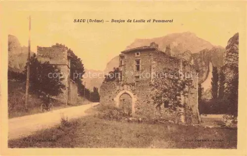 AK / Ansichtskarte Saou DIE 26 Drome Donjon de Lastie et Pommerol
