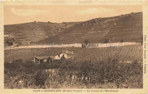 AK / Ansichtskarte Tain-l Hermitage VALENCE 26 Drome Le coteau de l'hermitage