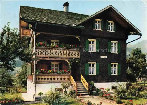 AK / Ansichtskarte Schruns Tschagguns Montafon Vorarlberg AT Pension Zimba