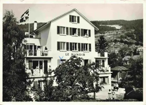 AK / Ansichtskarte La Neuveville Bielersee Preles BE Institut Anglo Suisse Le Manoir
