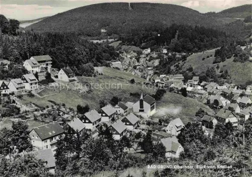 AK / Ansichtskarte Bad Grund Harz Osterode Niedersachsen Blick vom Knollen