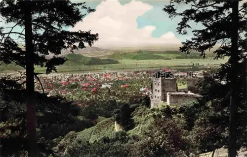 AK / Ansichtskarte Oberkirch Baden Ortenaukreis BW Schauenburg Burgruine Renchtal Schwarzwald Panorama Weinberge Tal Wohnhaeuser