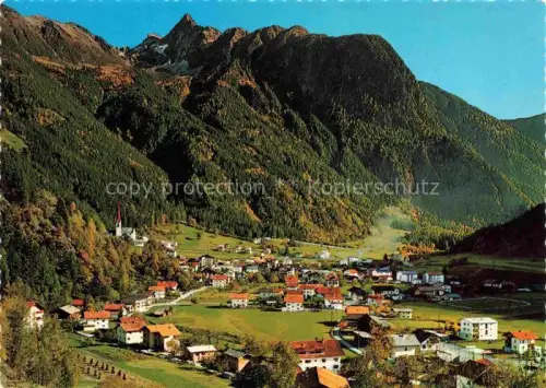 AK / Ansichtskarte Oetz oetz Tirol AT Dorf Kirche Herbstlandschaft Alpen Bergwiesen Wohnhaeuser Talansicht