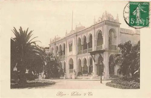 AK / Ansichtskarte ALGER  Algerie Palais-d Été Sommerpalast Maurischer-Stil Palmen Arkaden Park Avenue-Marie-Thérèse